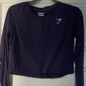Purple Long Sleeve Top